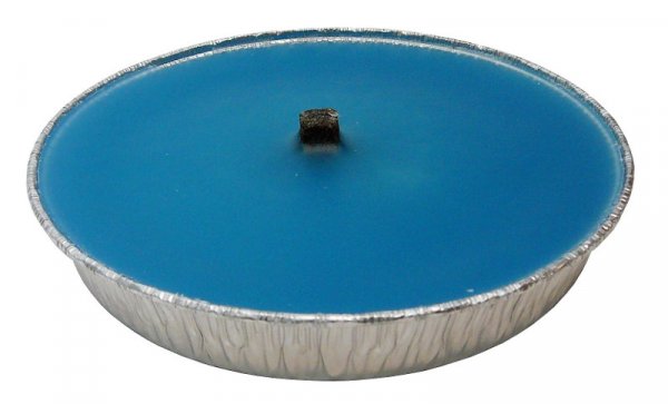 Flammschale, blau, Durchmesser 165 mm, im Kerzenparadies Jess kaufen